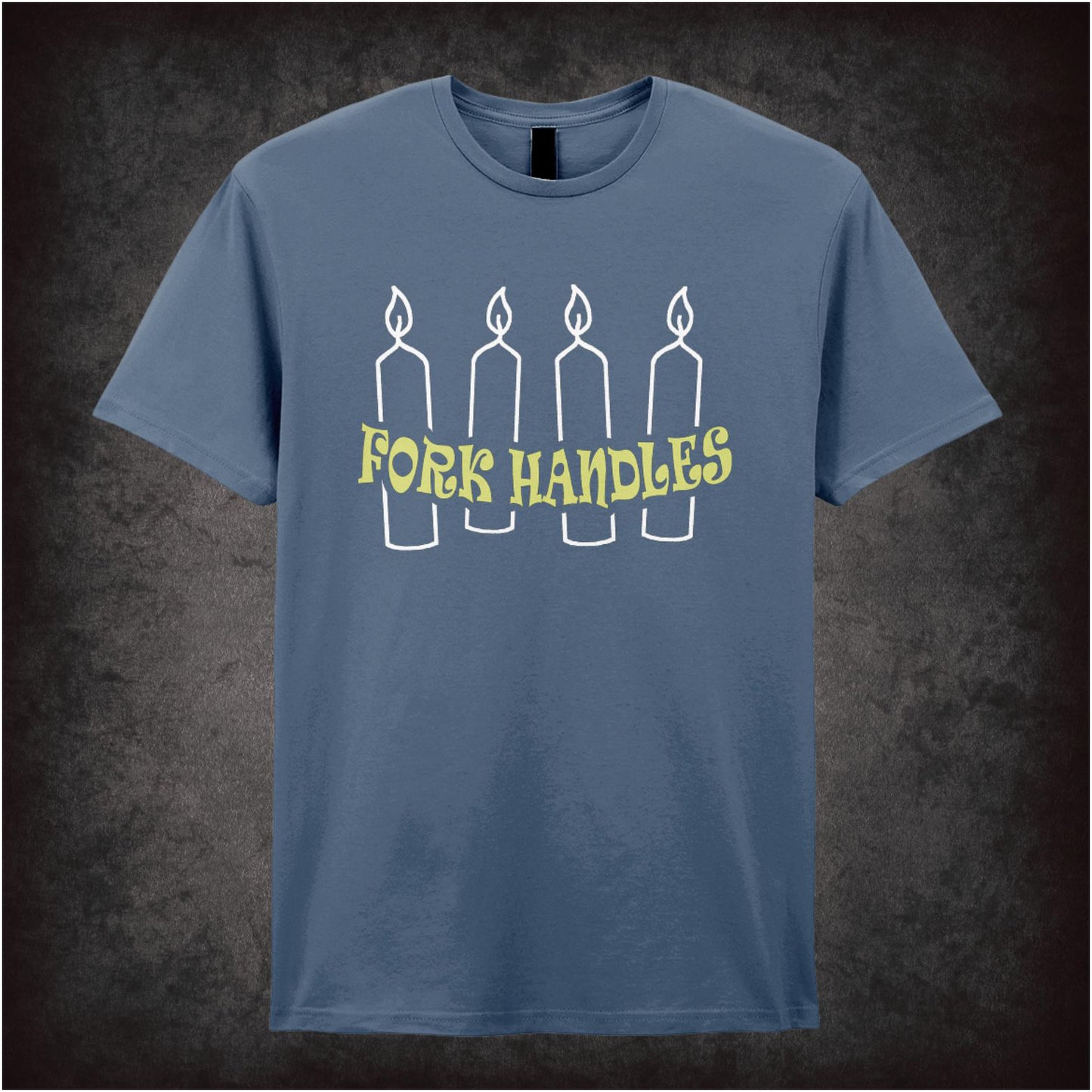 Fork Handles / Four Candles – Cult British Sketch Comedy Graphic T-Shirt