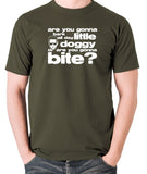 Reservoir Dogs Inspired T Shirt - Are You Gonna Bark All Day Little Doggy, Or Are You Gonna Bite?