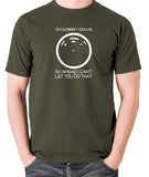 2001 A Space Odyssey - HAL 9000, I'm Sorry Dave - Men's T Shirt - olive