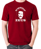 Anchorman - Ron Burgundy, By The Beard Of Zeus - Men's T Shirt - brick red