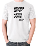 Blade Runner - Deckard Batty Leon Pris 2019 - Men's T Shirt - white