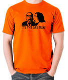 Bottom It's The Gas Man T Shirt orange