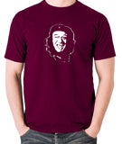 Che Guevara - Sid James - Men's T Shirt - burgundy
