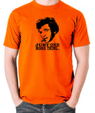 Columbo - Just One More Thing - Men's T Shirt - orange