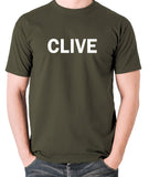 Derek And Clive - Peter Cook and Dudley Moore - Clive - Men's T Shirt - olive