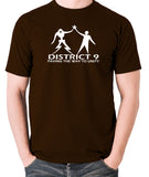 District 9 - Paving The Way To Unity - Men's T Shirt - chocolate