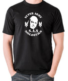 Extras - Ross Kemp, S.A.S Super Army Soldiers - Men's T Shirt - black