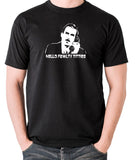 Fawlty Towers - Basil, Hello Fawlty Titties - Men's T Shirt - black