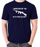 Home Alone - I Believe Ya But My Tommy Gun Don't - Men's T Shirt - navy
