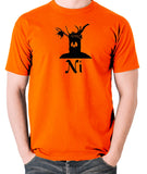 Monty Python and the Holy Grail - The Knights Who Say Ni - Men's T Shirt - orange