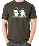 Peep Show - Jeremy and Super Hans, The Hair Blair Bunch - Men's T Shirt - olive