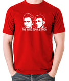 Peep Show - Jeremy and Super Hans, The Hair Blair Bunch - Men's T Shirt - red
