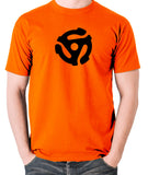 Record Player - Adapter - Men's T Shirt - orange
