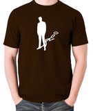 The Saint - Silhouette - Men's T Shirt - chocolate