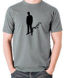 The Saint - Silhouette - Men's T Shirt - grey