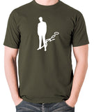 The Saint - Silhouette - Men's T Shirt - olive