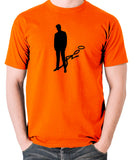 The Saint - Silhouette - Men's T Shirt - orange