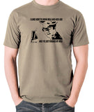 IT Crowd - Moss, I Came Here To Drink Milk And Kick Ass - Men's T Shirt - khaki