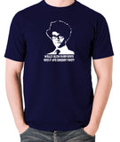 IT Crowd - Moss, Would I Blow Everyone's Mind If I Ate Dessert First? - Men's T Shirt - navy