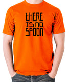 The Matrix - There Is No Spoon - Men's T Shirt - orange