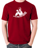 The Mighty Boosh - Bob Fossil, It's Polystyrene - Men's T Shirt - brick red