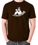 The Mighty Boosh - Bob Fossil, It's Polystyrene - Men's T Shirt - chocolate