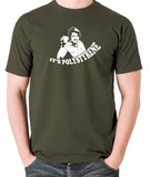 The Mighty Boosh - Bob Fossil, It's Polystyrene - Men's T Shirt - olive