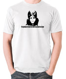 The Mighty Boosh - Naboo, I'm Going To Have To Turn My Back On You - Men's T Shirt - white