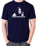 The Young Ones - Neil Vegetable Rights And Peace - Men's T Shirt - navy