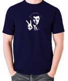 The Young Ones - Rick, Peace - Men's T Shirt - navy