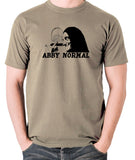 Young Frankenstein - Igor, Abby Normal - Men's T Shirt - khaki