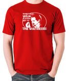Reservoir Dogs - Mr Pink, The Worlds Smallest Violin Playing Just for the Waitresses - Men's T Shirt - red
