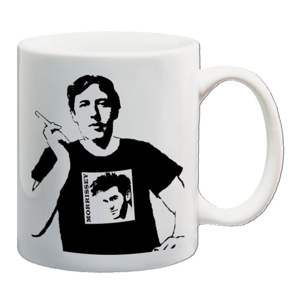 Oscar Wilde Inspired Mug - Wearing Morrissey T Shirt