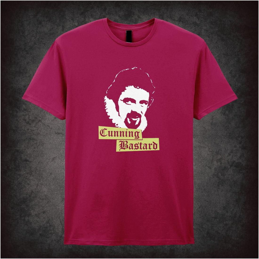 Cunning Bastard Blackadder-inspired graphic T-shirt