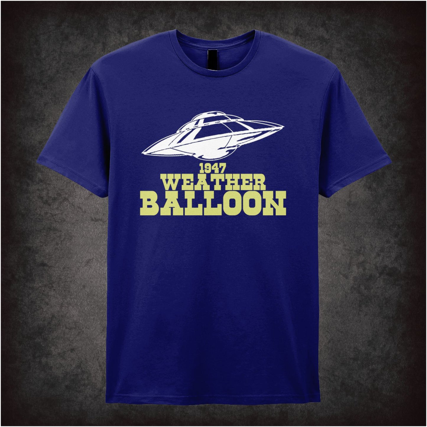 1947 Weather Balloon – Cult UFO Graphic T-Shirt