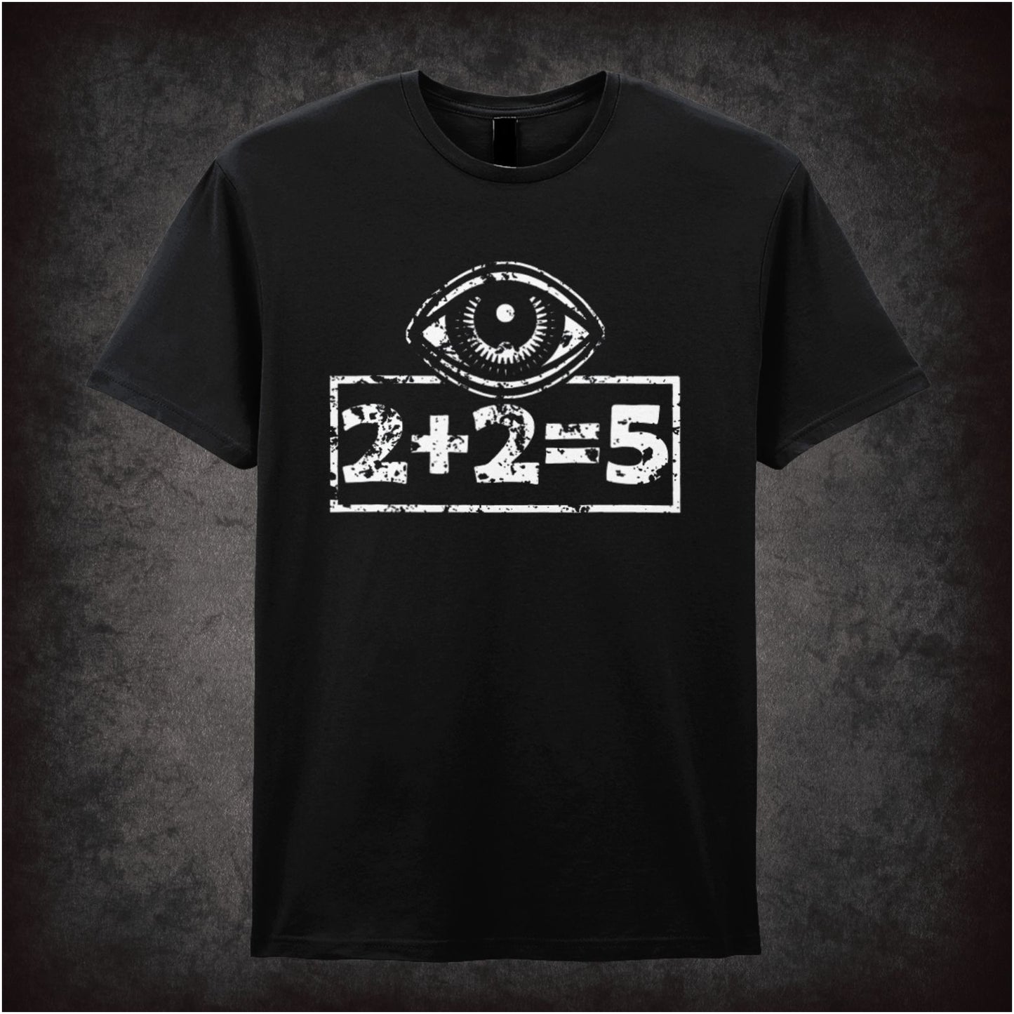2 + 2 = 5 – Softstyle Unisex Graphic T-Shirt