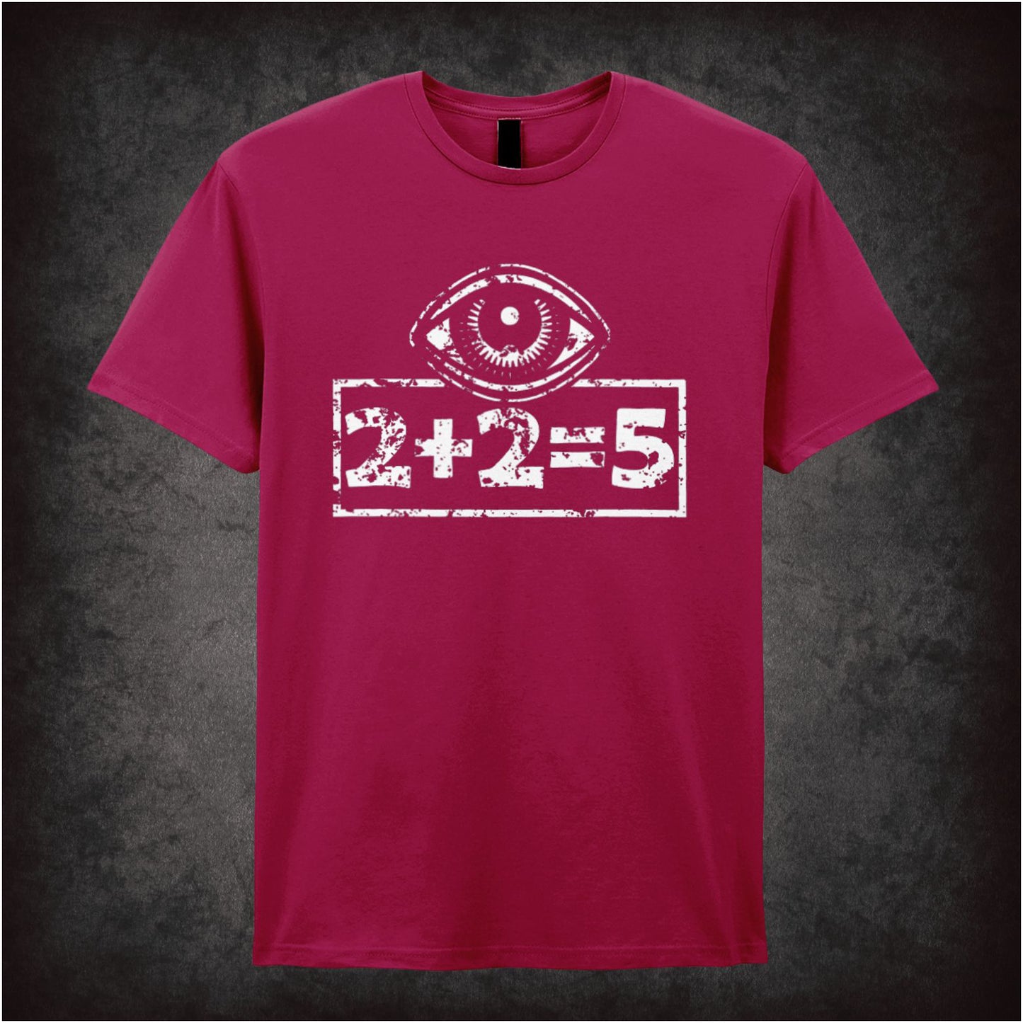 2 + 2 = 5 – Softstyle Unisex Graphic T-Shirt