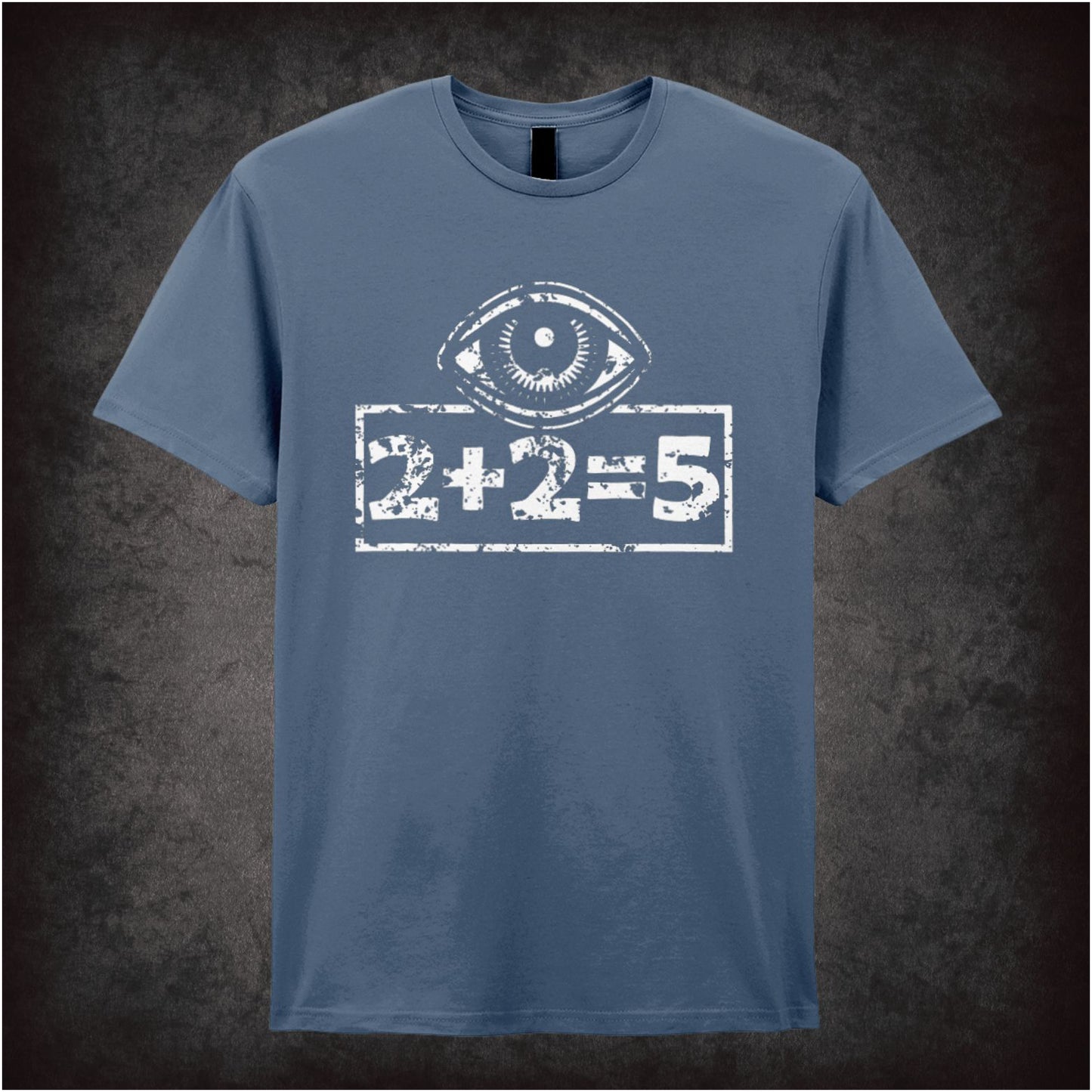 2 + 2 = 5 – Softstyle Unisex Graphic T-Shirt