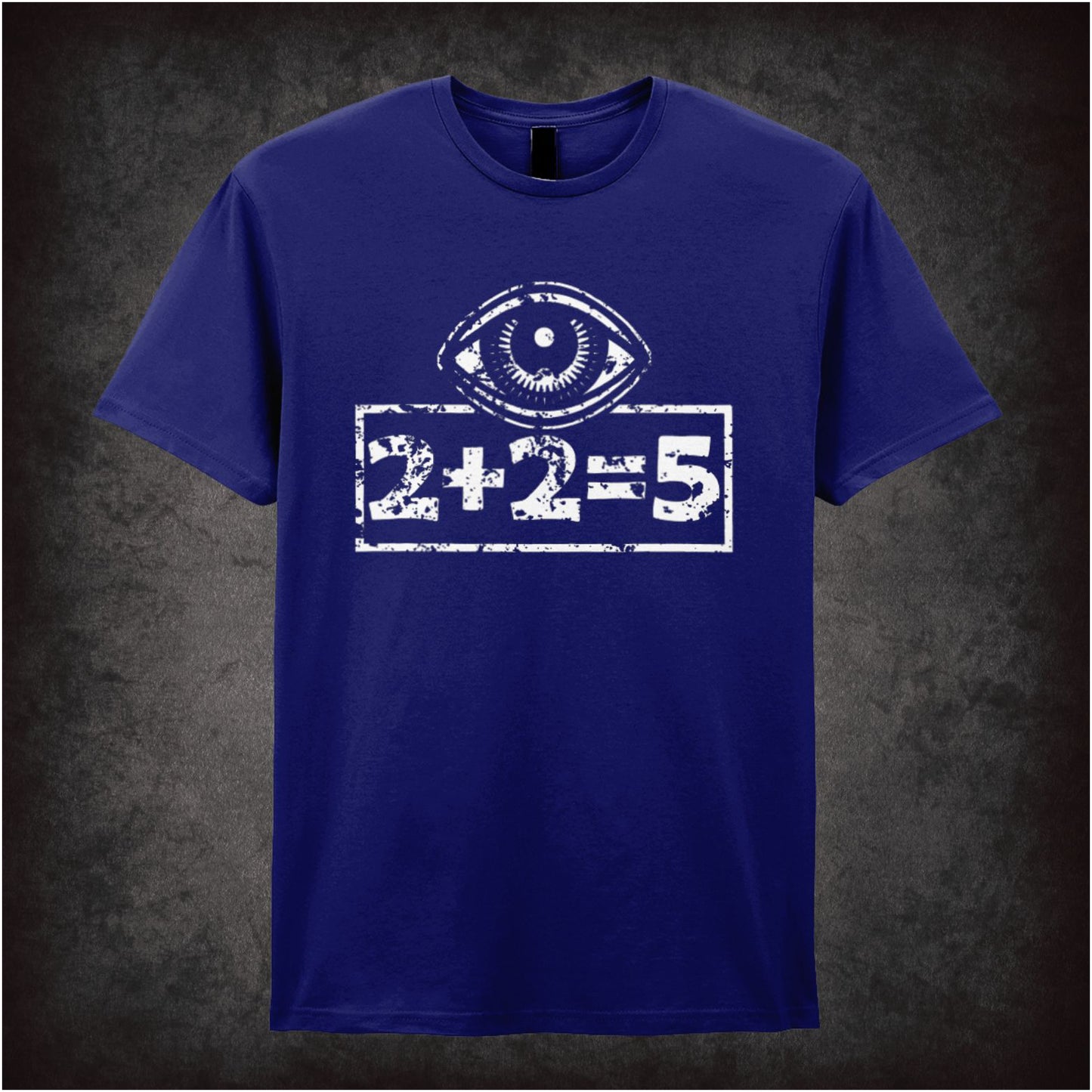 2 + 2 = 5 – Softstyle Unisex Graphic T-Shirt