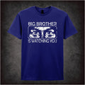 Big Brother Is Watching You – Dystopian Cult Graphic T-Shirt