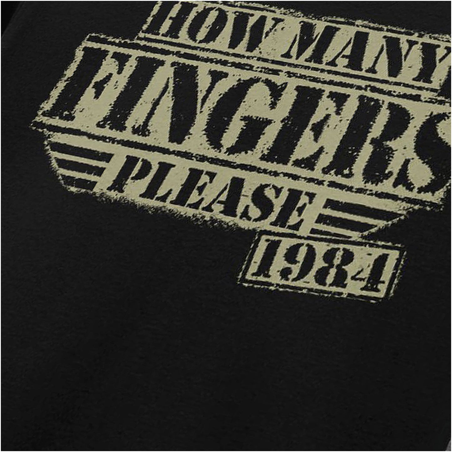 HOW MANY FINGERS?