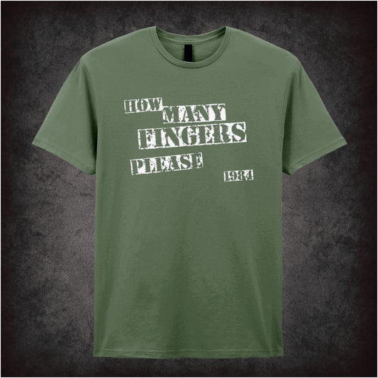 How Many Fingers, Please? – Softstyle Unisex Graphic T-Shirt