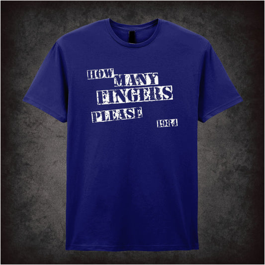 How Many Fingers, Please? – Softstyle Unisex Graphic T-Shirt