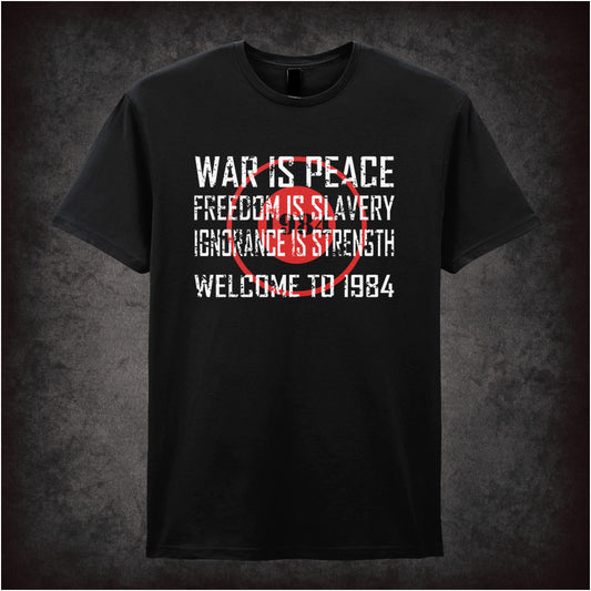 ‘War Is Peace’ t-shirt from Nineteen Eighty-Four