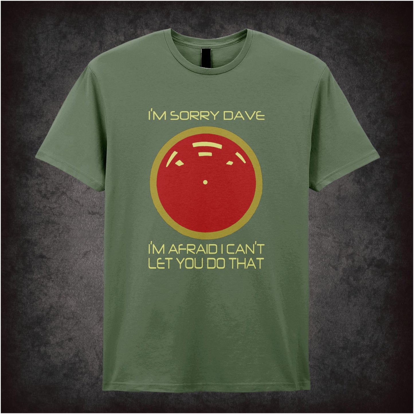 ‘I’m Sorry Dave’ t-shirt from 2001: A Space Odyssey