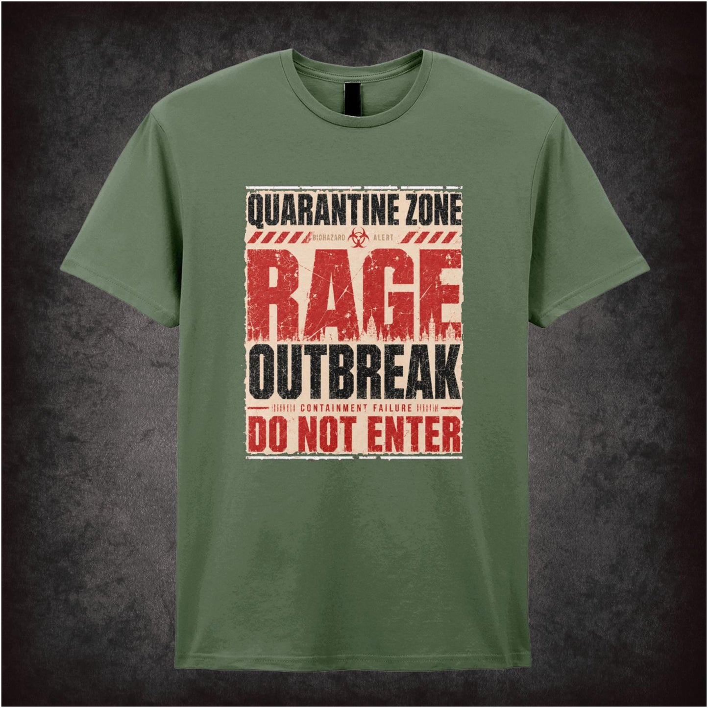 ‘Rage outbreak’ T-shirt from 28 Days Later
