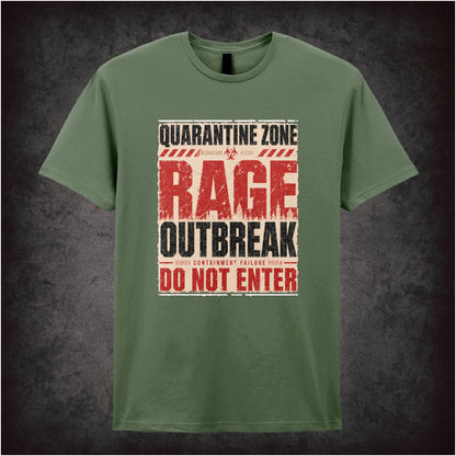‘Rage outbreak’ T-shirt from 28 Days Later