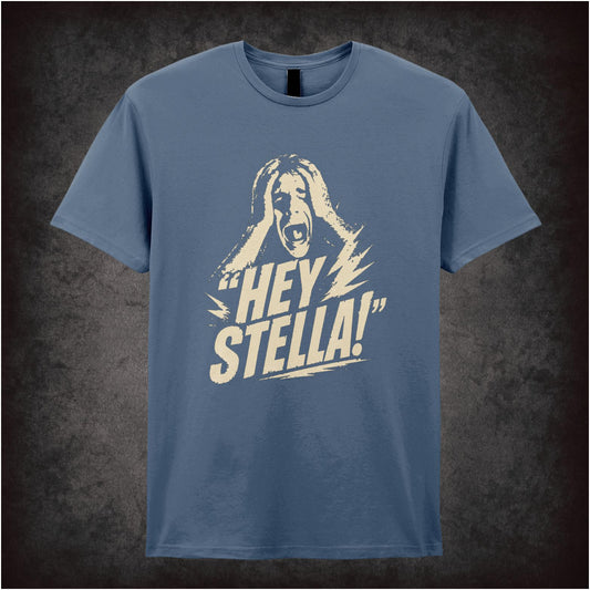 Hey Stella slogan T-shirt from A Streetcar Named Desire