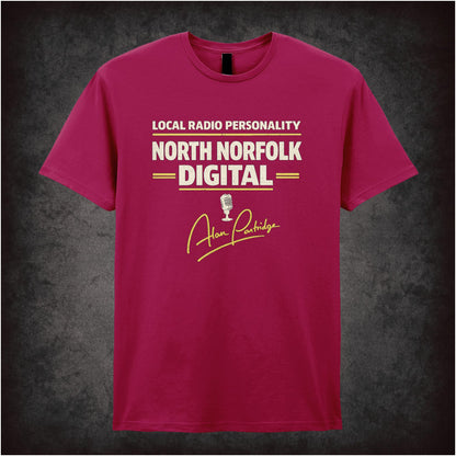 Alan Partridge local radio personality T-shirt from I'm Alan Partridge