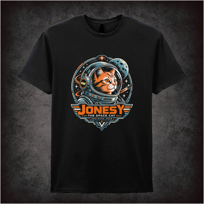 Jonesy the space cat T-shirt in black from Alien